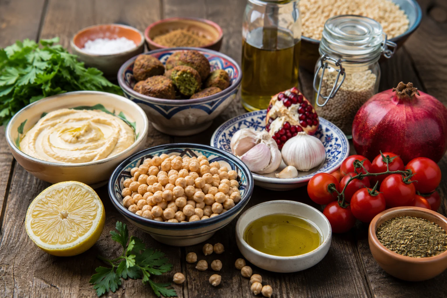 Escena de cuina àrab mediterrània amb espècies i ingredients d'origen àrab presents a la cuina catalana